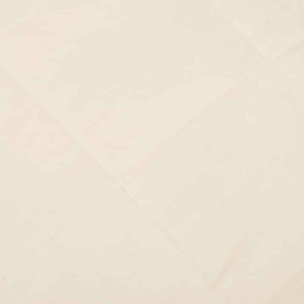vidaXL Gewichtsdecke Hellcreme 155x220 cm 11 kg Stoff