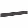 vidaXL Raseneinfassung 10 pcs 100 x 12 cm Stahl Schwarz