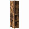 vidaXL H&auml;ngeschrank Ger&auml;ucherte Eiche 20 x 29,5 x 100 cm Holzwerkstoff