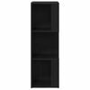 vidaXL Eckregale Schwarz Eichen-Optik 33 x 33 x 100 cm Holzwerkstoff