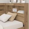 vidaXL Aufbewahrungskopfteil Artisan-Eiche 90 cm Holzwerkstoff