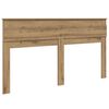 vidaXL Kopfteil Artisan-Eiche 200 cm Holzwerkstoff