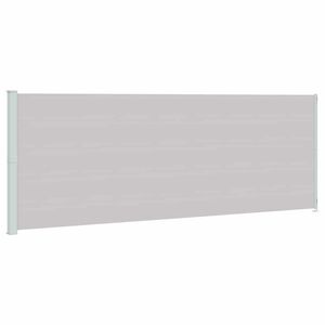 vidaXL Seitenmarkise Ausziehbar 220x600 cm Grau