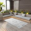vidaXL Outdoor-Teppich ARAKIL Hellgrau 120x180 cm PP
