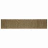 vidaXL Teppich Nat&uuml;rlich und Schwarz 60 x 400 cm Jute