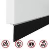 vidaXL Aufsteck T&uuml;rb&uuml;rstendichtungen 12 pcs Silber 100 cm