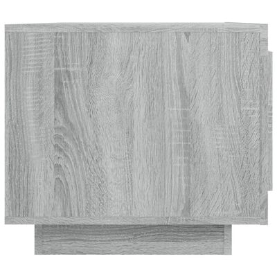 vidaXL Couchtisch Grau Sonoma 102x50x45 cm Holzwerkstoff