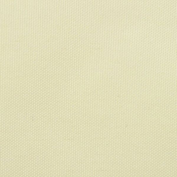 vidaXL Balkonsichtschutz Oxfordgewebe 90x400 cm Creme