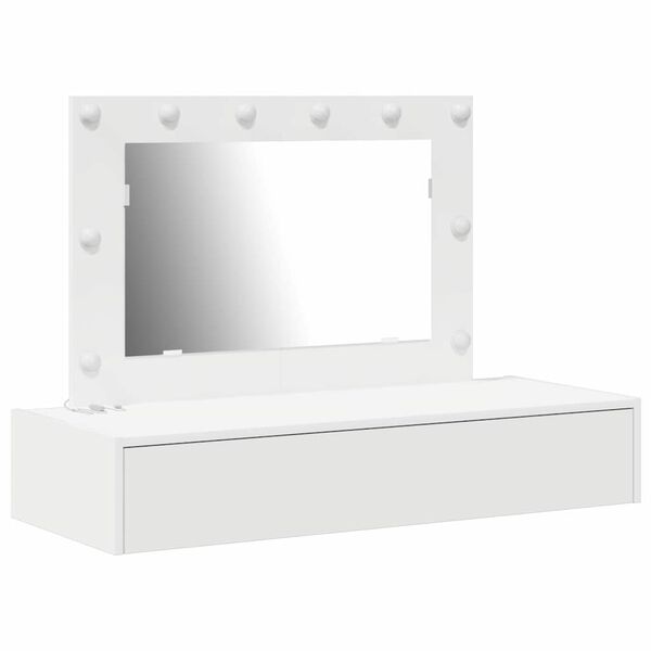 vidaXL Schminktisch mit Schubladen Wei&szlig; 100 x 40 x 70 cm Holzwerkstoff