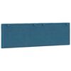 vidaXL Kopfteil-Kissen "Hanko" Blau 160 cm Samt
