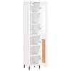 vidaXL Highboard Wei&szlig; 34,5x34x180 cm Holzwerkstoff