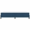 vidaXL Boxspringbett mit Matratze Blau 140 x 200 cm Stoff