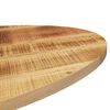 vidaXL Tischplatte 100x50x2,5 cm Oval Massivholz Mango