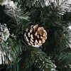 vidaXL K&uuml;nstlicher Weihnachtsbaum mit 150 LEDs mit St&auml;nder Gr&uuml;n 120 cm