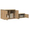 vidaXL Aufbewahrungsschrank 2 pcs Artisan-Eiche 108 x 41 x 40 cm