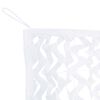 vidaXL Tarnnetz mit Aufbewahrungstasche 412x144 cm Wei&szlig;