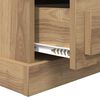 vidaXL Nachttisch Artisan-Eiche 36 x 43 x 60 cm Holzwerkstoff