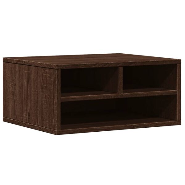 vidaXL Druckerst&auml;nder Braun Eichen-Optik 49x40x22,5 cm Holzwerkstoff