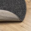 vidaXL Teppich Shaggy Hochflor Modern Anthrazit &Oslash; 120 cm