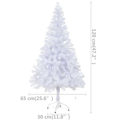 vidaXL Künstlicher Weihnachtsbaum Beleuchtung Ständer 120cm 230 Zweige