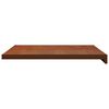 vidaXL Fensterbank Braunes Holz 80 x 50 x 4,5 cm PVC