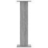 vidaXL Lautsprecherst&auml;nder 2 Stk. Grau Sonoma 30x30x95cm Holzwerkstoff