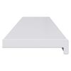 vidaXL Fensterbank Wei&szlig; 160 x 25 x 4,5 cm PVC