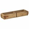 vidaXL Tablett Braun 57 x 15 x 9 cm Massives upgecyceltes Holz