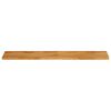 vidaXL Tischplatte mit Baumkante 140x20x3,8 cm Massivholz Mango