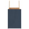 vidaXL Papiertragetaschen 250 Stk. mit Henkeln Blau 32x17x25 cm
