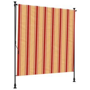 vidaXL Outdoor Rollo Mehrfarbig 150 x 270 cm