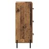vidaXL Sideboard Altholz 34 x 34,5 x 90 cm Holzwerkstoff