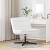 vidaXL Drehstuhl Wei&szlig; 63 x 75 x 76 cm PU