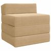 vidaXL Klappsofa Bett Hellgr&uuml;n-Grau 200 x 70 x 15 cm Cordstoff