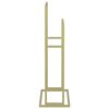 vidaXL Handtuchst&auml;nder Gold 48x24x78,5 cm Eisen