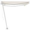 vidaXL Standmarkise Manuell Einziehbar 500x300 cm Creme