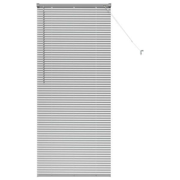vidaXL Balkenjalousien Silber 175 x 80 cm Aluminium