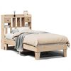 vidaXL Massivholzbett ohne Matratze 75x190 cm Kiefernholz