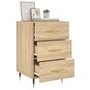 vidaXL Nachttisch Sonoma-Eiche 40x40x66 cm Holzwerkstoff