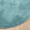 vidaXL Teppich OVIEDO Kurzflor Gr&uuml;n &Oslash; 120 cm