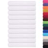 vidaXL Saunat&uuml;cher FROGN 25 Stk. Wei&szlig; 80x200 cm 360 g/m&sup2;