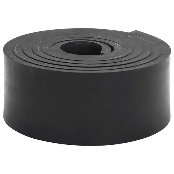 vidaXL Gummileiste f&uuml;r Schneepflug Schwarz 300x8x1 cm