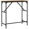 vidaXL Konsolentisch R&auml;uchereiche 75x32x75 cm Holzwerkstoff