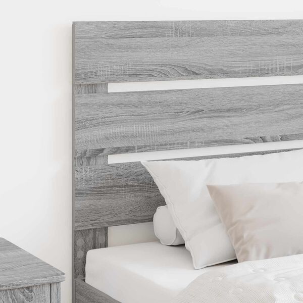 vidaXL Kopfteil Graues Sonoma 75 cm Holzwerkstoff