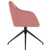 vidaXL Esszimmerst&uuml;hle 4 Stk. Rosa Samt