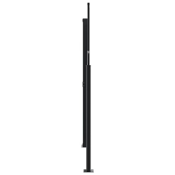 vidaXL Seitenmarkise Ausziehbar Rot 160x600 cm