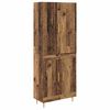 vidaXL Highboard Altholz 69,5 x 34 x 180 cm Holzwerkstoff