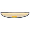 vidaXL Stufenmatten 15 Stk. 56x17x3 cm Hellgrau und Blau Halbrund