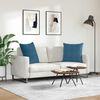 vidaXL Sofakissen 2 St&uuml;ck Blau 60 x 60 cm Cordstoff
