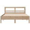 vidaXL Massivholzbett ohne Matratze 140x200 cm Kiefernholz